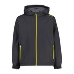 CMP Regenjacke aus Ripstop mit Kapuze (wasserdicht) anthrazitgrau Kinder